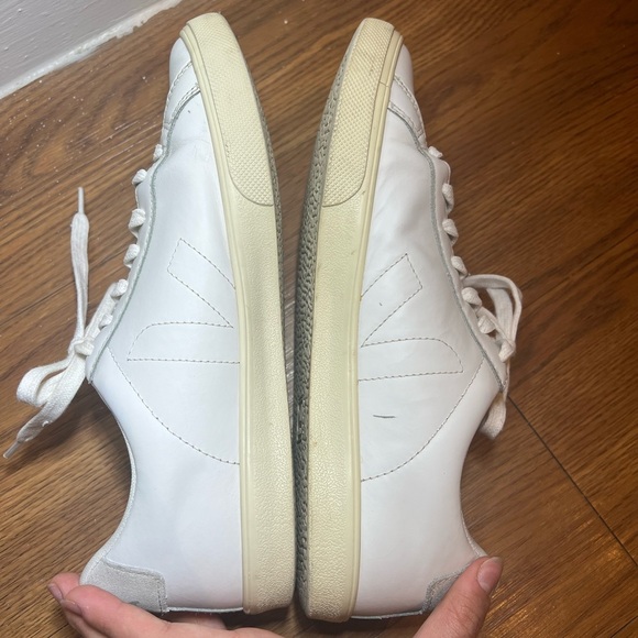 VEJA ESPLAR’ LACE UP LEATHER SNEAKERS  Size 9 - Picture 8 of 12